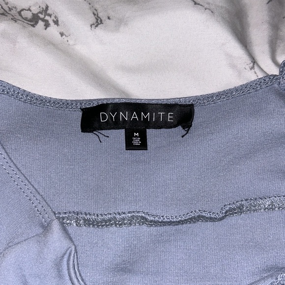 Dynamite Blue Bodycon Mini Dress - Picture 3 of 3